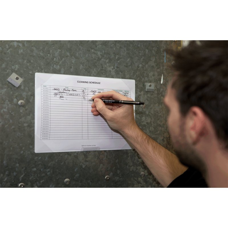 djois porte-bloc de notes KANG, auto-adhésif, 230×320 mm, 2 pièces